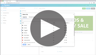video: how to use Flipdeck with your cloud storage accounts