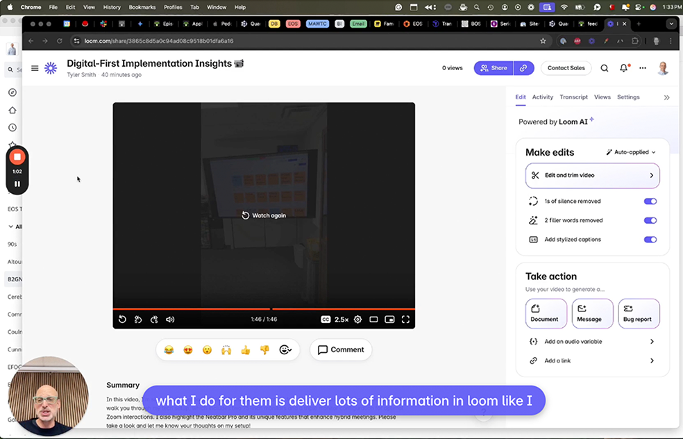 screenshot of loom.com