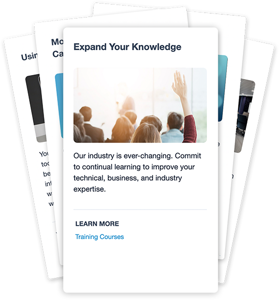 stack of flipdeck cards in fan shape