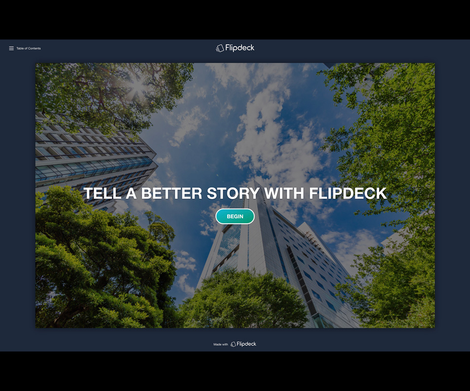 Flipdeck Story Example